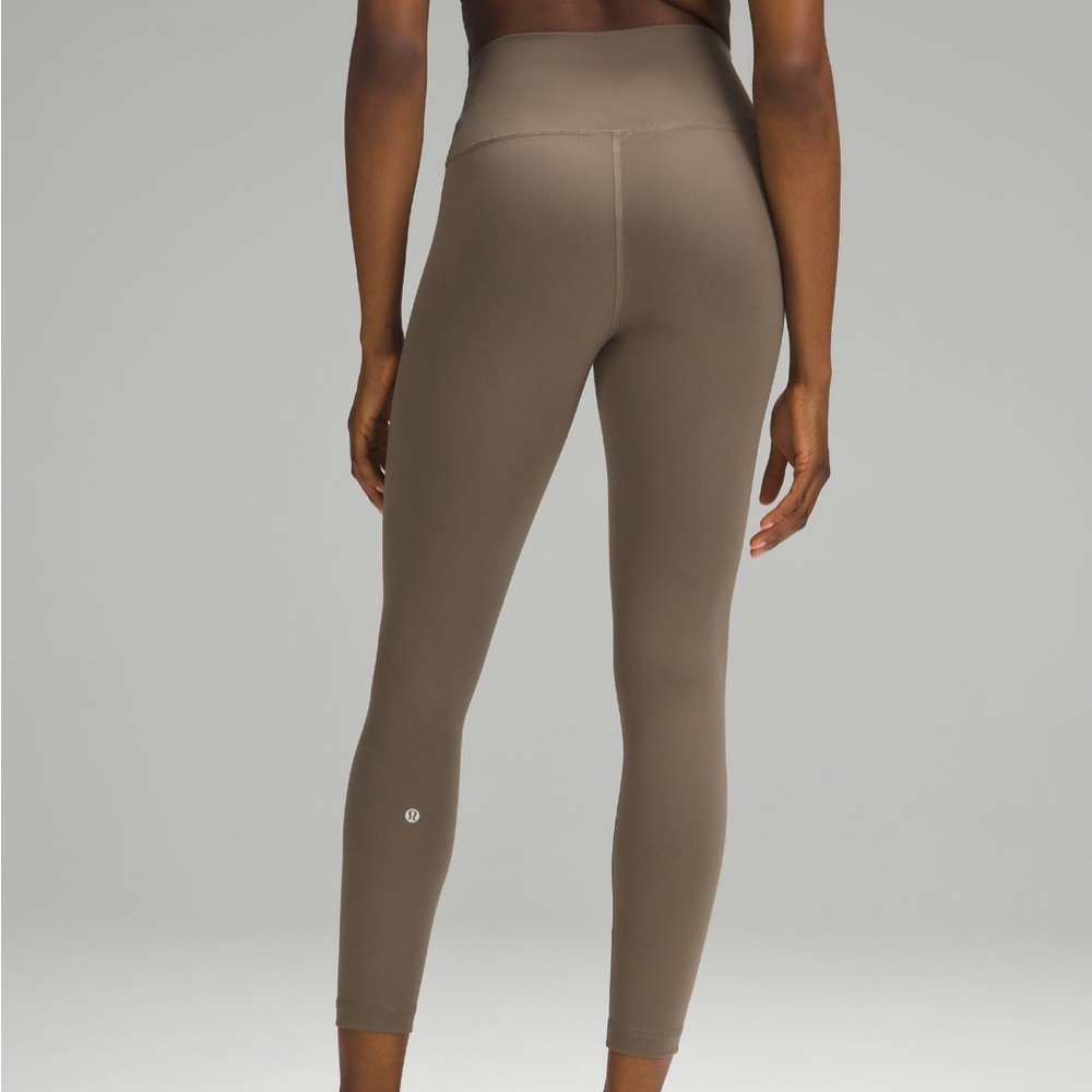 Lululemon Wunder Train HR High Rise 25” Nomad Size 6 Sz 6